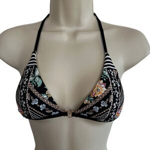 Nanette Lepore ~ Diamond Vines Vixen Bikini Top ~ size 2